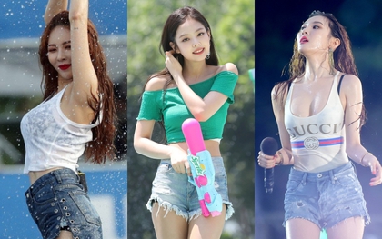 Waterbomb - Lễ hội nhạc nước "sexy" nhất Hàn Quốc: BLACKPINK phá đảo mùa hè, một nhân tố bất ngờ nổi tiếng, HyunA - Sunmi ai hot hơn?