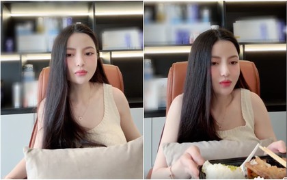 Lên sóng livestream giữa lùm xùm với studio ảnh cưới, Chu Thanh Huyền lộ chi tiết nhịn đói từ sáng đến trưa để "cày tiền"