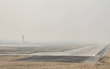 Chất lượng không khí ở mức xấu, nhiều chuyến bay đi/đến Điện Biên bị hủy
