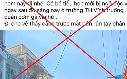 Thông tin sai sự thật vụ học sinh tử vong, bị phạt 5 triệu đồng