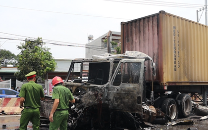 Vụ xe bốc cháy sau tai nạn liên hoàn ở Bình Phước: 1 người tử vong, xác định nguyên nhân ban đầu