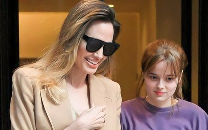 Con gái út ủng hộ Angelina Jolie