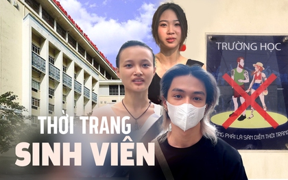 Clip: Tấm biển "Trường học không phải sàn diễn thời trang" nổ ra tranh cãi, sinh viên Sân khấu - Điện ảnh nói gì?