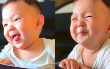 Minh Hằng tiết lộ clip ngộ nghĩnh siêu cưng của con trai, netizen nhận xét nhóc tỳ có một điểm giống mẹ y đúc