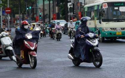 Sáng nay mưa rào xuất hiện ở TP.HCM: Có “giải nhiệt” nhưng không đáng kể