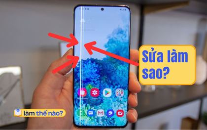 Cách khắc phục lỗi sọc xanh trên smartphone!