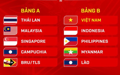 Bốc thăm AFF Cup 2024: Đội tuyển Việt Nam rơi vào bảng từ thần, tái ngộ Indonesia!