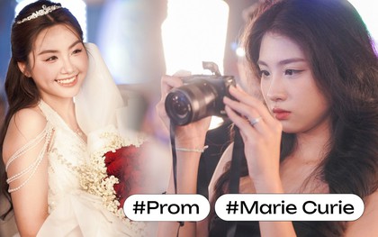 Ngắm mãi không chán nhan sắc dàn trai xinh gái đẹp Marie Curie trong Prom cuối cấp