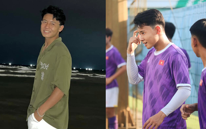 Nam thần mới nổi U19 Việt Nam thần tượng Quế Ngọc Hải: Có răng khểnh cười toả nắng, được ví như mỹ nam Ngô Tôn