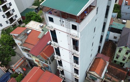 Hà Nội: Chung cư mini cao 12 tầng ở Hoài Đức vi phạm trật tự xây dựng