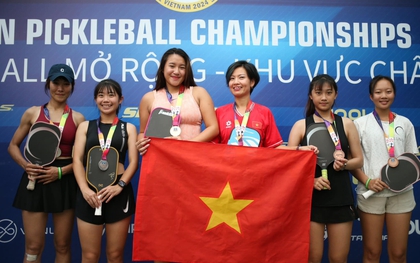 Thành tích khủng của đoàn Việt Nam tại giải Pickleball châu Á: Vừa chơi vui, vừa ẵm luôn loạt giải mang về!