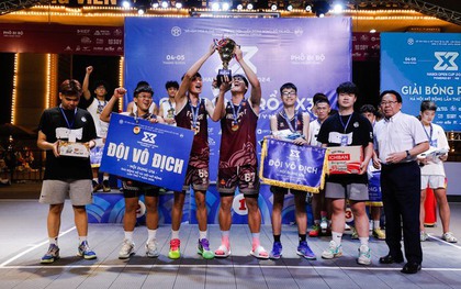 Khép lại Giải bóng rổ 3x3 Hà Nội mở rộng 2024: Bùng nổ tinh thần thể thao, khẳng định tài năng trẻ