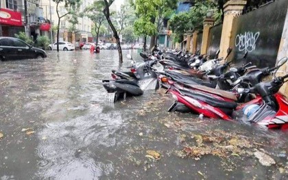 Hà Nội còn 19 điểm ngập úng khi mưa lớn