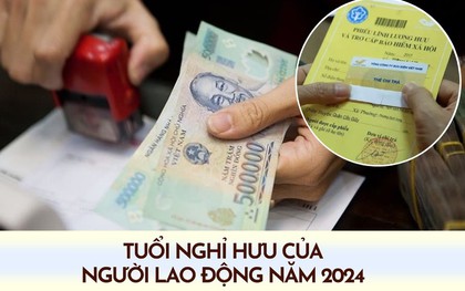 Tuổi nghỉ hưu của lao động nam và nữ năm 2024 là bao nhiêu?