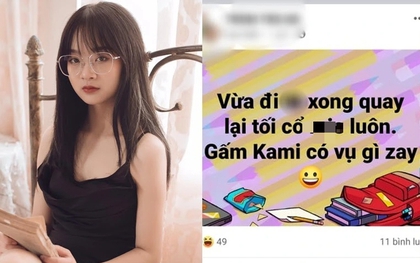 Gấm Kami công khai người yêu, tung cả clip có cảnh “tình cảm”