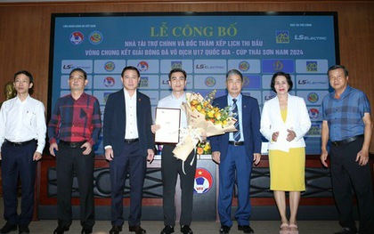 Giải bóng đá U17 Quốc gia – Cúp Thái Sơn Nam 2024 chuẩn bị khởi tranh