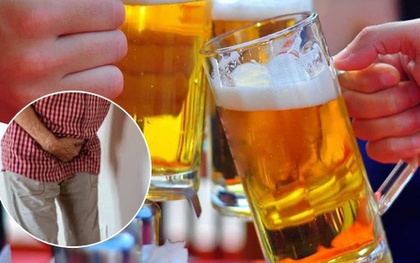 Nhịn tiểu sau khi uống bia, người đàn ông bị vỡ bàng quang