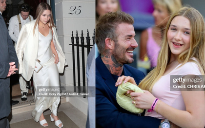 Con gái Beckham ở tuổi dậy thì: Lột xác thành thiếu nữ xinh đẹp, thích diện váy hai dây nữ tính, gây sốt mỗi lần xuất hiện cùng bố