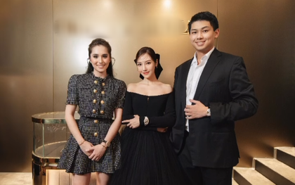 Con trai tỷ phú Johnathan Hạnh Nguyễn dẫn bạn gái đi đọ sắc Jessica Jung: Khung hình bùng nổ nhan sắc!