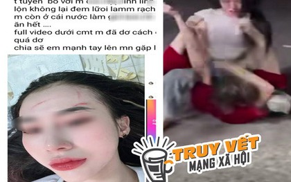 CLIP: Hai cô gái "hỗn chiến", nhiều người không can ngăn mà còn cổ vũ