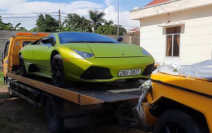 Công an Quảng Bình lên tiếng vụ tiêu hủy 2 siêu xe Lamborghini và G63 AMG