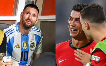 Ronaldo và Messi đều đã khóc: Giọt nước mắt ở sườn dốc sự nghiệp của những huyền thoại