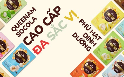 Chocolate bọc hạt nghiền bột trái cây Queenam: Hơn cả những món ăn thượng hạng!