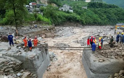 Ít nhất 30 người mất tích sau trận lũ quét kinh hoàng ở Tứ Xuyên, Trung Quốc