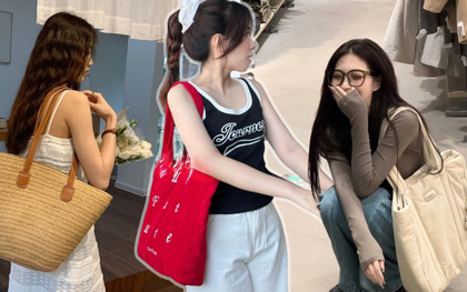 Những mẫu túi tote đã xinh còn hot nhất Shopee: Không em nào quá 130k, chứa được cả thế giới khi đi du lịch