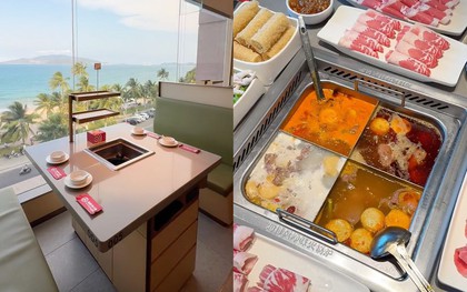 Xôn xao chi nhánh Haidilao có view "đẹp nhất Việt Nam": Ăn lẩu ngay cạnh bờ biển xanh ngắt