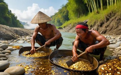 Phát hiện "con suối chứa đầy vàng", chuyên gia dùng máy bơm hút cạn nước nhưng không được: Sau 10 năm, mỏ vàng trữ lượng lớn hơn 400 năm tuổi được tìm thấy theo cách không ai ngờ