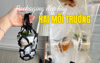 Quán cà phê tung "packaging" mới lạ: Cứ ngỡ tạo trend nhưng lại bị chỉ trích nặng nề vì phá hoại môi trường