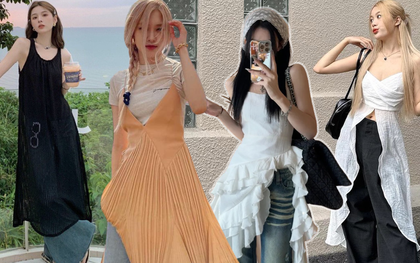 13 chiếc áo váy mặc cùng quần jeans xinh nhất Shopee, trend của Rosé "slay" mãi thôi!