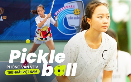 VĐV pickleball trẻ nhất Việt Nam - Sophia Phương Anh: Vừa học, vừa theo đuổi pickleball, "gây sốt" sau trận đấu giao lưu ấn tượng cùng "trai đẹp" Marcel Chan