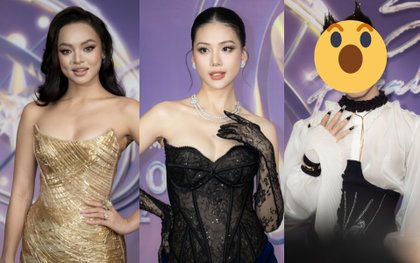 Thảm đỏ Bán kết Miss Universe Vietnam: Bùi Quỳnh Hoa - Mai Ngô đọ sắc "khét lẹt", nhưng spotlight đổ dồn cho dàn Anh trai!