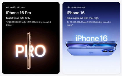 iPhone 16 sẽ được bán ra tại Việt Nam từ ngày 27/9, bản Pro Max dễ "cháy hàng"?