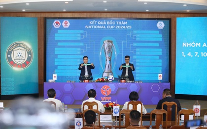 Thể thức thi đấu giải bóng đá Cúp Quốc gia và hạng Nhất Quốc gia 2024/25: Đội vô địch nhận 2 tỷ đồng