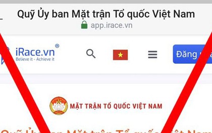 Xuất hiện nhiều website giả mạo MTTQ Việt Nam để kêu gọi ủng hộ đồng bào ảnh hưởng bởi cơn bão số 3