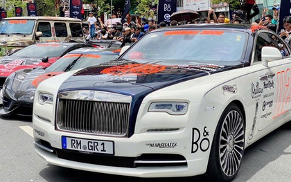 Soi giá siêu xe Rolls-Royce, Koenigsegg, Ferrari...tại Gumball 3000