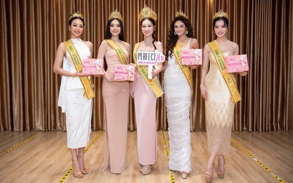 Perfect Eo đồng hành cùng Top 5 trong buổi chụp hình Miss Grand Vietnam 2024