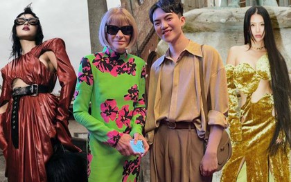 Lần đầu tiên có NTK Gen Z Việt làm runway show ở Milan Fashion Week được Anna Wintour khen, khách mời cũng toàn người cool