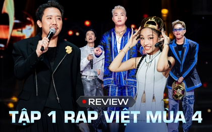 Tập 1 Rap Việt mùa 4: Cũ kĩ, chưa có nhân tố bùng nổ, NSX “đẩy” 2 thí sinh lố tay