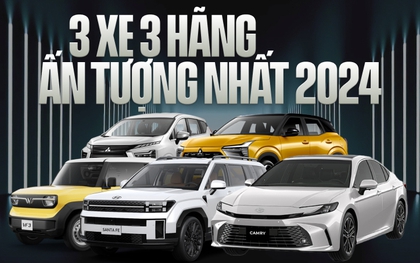 Chuyên gia chọn 3 xe ấn tượng, 3 hãng nổi bật và những dấu ấn đáng chú ý nhất thị trường ô tô Việt Nam năm 2024
