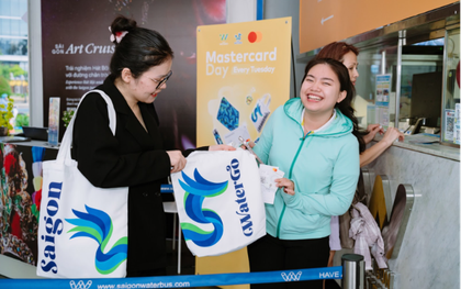 Ngày Mastercard – Trải nghiệm giao thông đặc biệt cùng Tàu buýt sông Sài Gòn