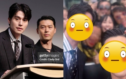 "Ảnh selfie gây sốc của Hyun Bin và Lee Dong Wook"