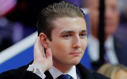 Phong thái Barron Trump