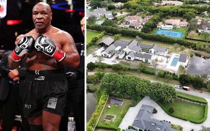 Mike Tyson mua biệt thự 326 tỷ đồng sau trận thua Jake Paul