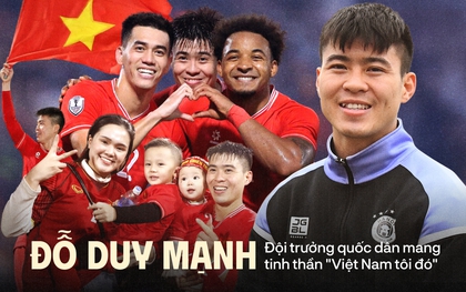 Duy Mạnh: "Làm bố, mình đã lan toả đến các con lòng yêu nước, để con thấy người Việt Nam mình đoàn kết, nghĩa tình"