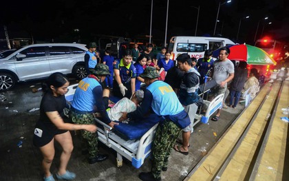 Động đất 6,9 độ rung chuyển Philippines: Ít nhất 26 người thiệt mạng, 147 người bị thương, hàng chục công trình sập đổ