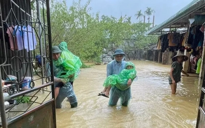 Hà Nội: Báo động lũ cấp 3 sông Bùi, mực nước tiếp tục dâng